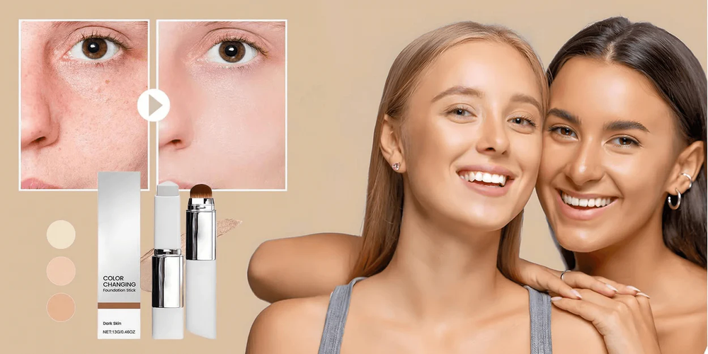 Korean Color-Changing Foundation Stick