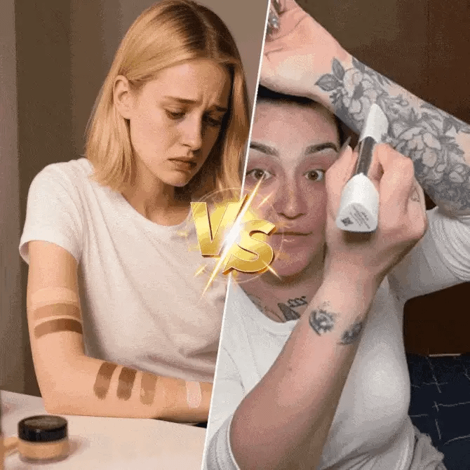 Korean Color-Changing Foundation Stick